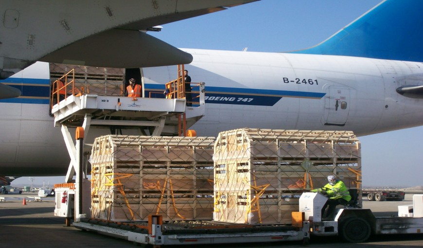 国营中坤农场到新加坡空运公司